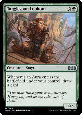Magic: The Gathering - Wilds of Eldraine - Tanglespan Lookout - Normal - Anime Card Craze