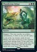 Magic: The Gathering - Wilds of Eldraine - Thunderous Debut - Foil - Anime Card Craze