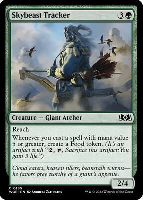 Magic: The Gathering - Wilds of Eldraine - Skybeast Tracker - Foil - Anime Card Craze