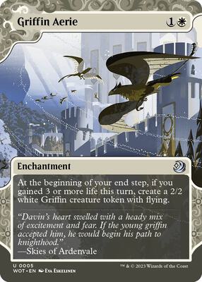 Magic: The Gathering - Wilds of Eldraine: Enchanting Tales - Griffin Aerie - Normal - Anime Card Craze