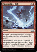 Magic: The Gathering - Wilds of Eldraine - Stonesplitter Bolt - Normal - Anime Card Craze