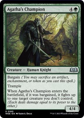 Magic: The Gathering - Wilds of Eldraine - Agatha's Champion - Normal - Anime Card Craze
