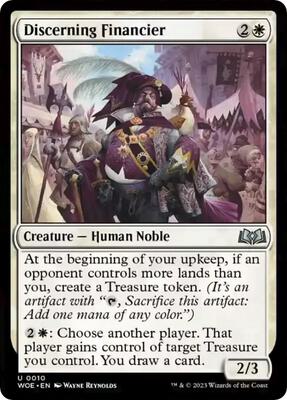 Magic: The Gathering - Wilds of Eldraine - Discerning Financier - Normal - Anime Card Craze