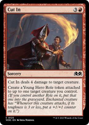 Magic: The Gathering - Wilds of Eldraine - Cut In - Foil - Anime Card Craze
