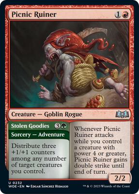 Magic: The Gathering - Wilds of Eldraine - Picnic Ruiner - Foil - Anime Card Craze