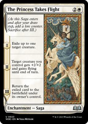 Magic: The Gathering - Wilds of Eldraine - The Princess Takes Flight - Normal - Anime Card Craze