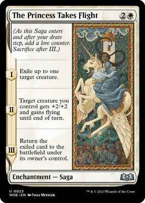 Magic: The Gathering - Wilds of Eldraine - The Princess Takes Flight - Uncommon – 23 - Normal