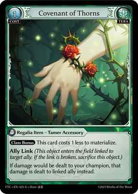 Grand Archive TCG - Fractured Crown - Covenant of Thorns - 25 - Normal