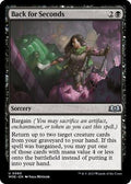 Magic: The Gathering - Wilds of Eldraine - Back for Seconds - Foil - Anime Card Craze