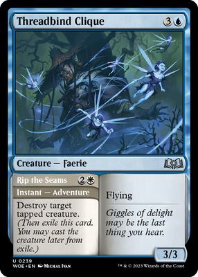 Magic: The Gathering - Wilds of Eldraine - Threadbind Clique - Normal - Anime Card Craze