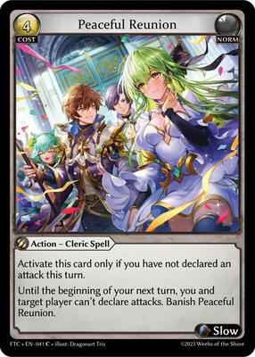 Grand Archive TCG - Fractured Crown - Peaceful Reunion - 41 - Normal