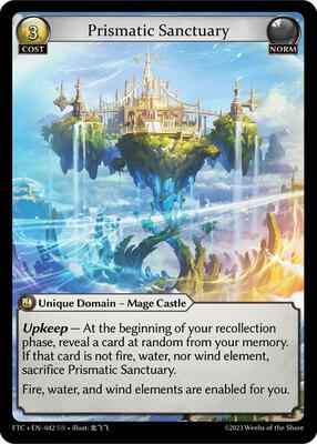 Grand Archive TCG - Fractured Crown - Prismatic Sanctuary - 42 - Normal