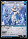 Grand Archive TCG - Fractured Crown - Frostbinder Apostle - 63 - Normal