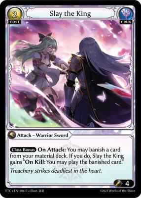 Grand Archive TCG - Fractured Crown - Slay the King - 86 - Normal