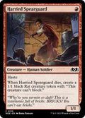 Magic: The Gathering - Wilds of Eldraine - Harried Spearguard - Foil - Anime Card Craze