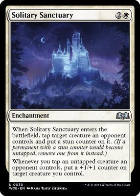 Magic: The Gathering - Wilds of Eldraine - Solitary Sanctuary - Normal - Anime Card Craze