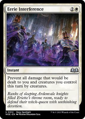 Magic: The Gathering - Wilds of Eldraine - Eerie Interference - Normal - Anime Card Craze