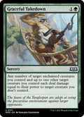 Magic: The Gathering - Wilds of Eldraine - Graceful Takedown - Foil - Anime Card Craze