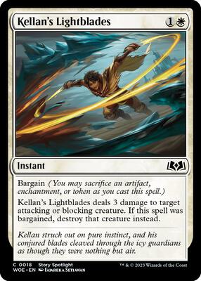 Magic: The Gathering - Wilds of Eldraine - Kellan's Lightblades - Normal - Anime Card Craze