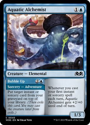 Magic: The Gathering - Wilds of Eldraine - Aquatic Alchemist - Normal - Anime Card Craze