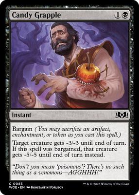 Magic: The Gathering - Wilds of Eldraine - Candy Grapple - Foil - Anime Card Craze