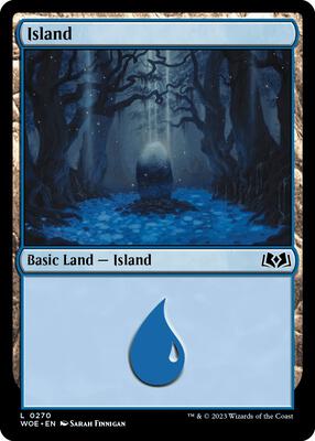Magic: The Gathering - Wilds of Eldraine - Island (0270) - Normal - Anime Card Craze