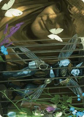 Magic: The Gathering - Art Series: Wilds of Eldraine - Cooped Up Art Card - Normal - Anime Card Craze