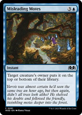 Magic: The Gathering - Wilds of Eldraine - Misleading Motes - Normal - Anime Card Craze