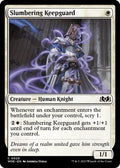 Magic: The Gathering - Wilds of Eldraine - Slumbering Keepguard - Normal - Anime Card Craze