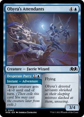 Magic: The Gathering - Wilds of Eldraine - Obyra's Attendants - Normal - Anime Card Craze