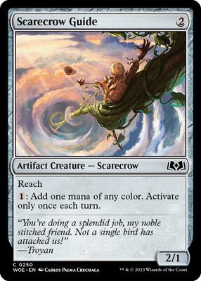 Magic: The Gathering - Wilds of Eldraine - Scarecrow Guide - Normal - Anime Card Craze