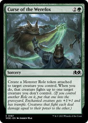 Magic: The Gathering - Wilds of Eldraine - Curse of the Werefox - Normal - Anime Card Craze