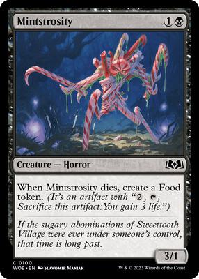 Magic: The Gathering - Wilds of Eldraine - Mintstrosity - Normal - Anime Card Craze