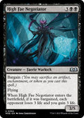 Magic: The Gathering - Wilds of Eldraine - High Fae Negotiator - Foil - Anime Card Craze