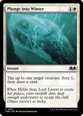 Magic: The Gathering - Wilds of Eldraine - Plunge into Winter - Normal - Anime Card Craze