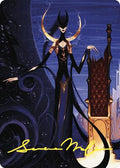 Magic: The Gathering - Art Series: Wilds of Eldraine - Ashiok, Wicked Manipulator Art Card (57/81) (Gold-Stamped Signature) - Normal - Anime Card Craze
