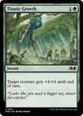 Magic: The Gathering - Wilds of Eldraine - Titanic Growth - Common – 191 - Normal