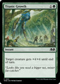 Magic: The Gathering - Wilds of Eldraine - Titanic Growth - Normal - Anime Card Craze