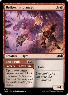 Magic: The Gathering - Wilds of Eldraine - Bellowing Bruiser - Normal - Anime Card Craze