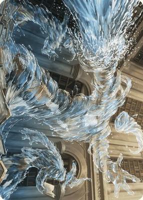 Magic: The Gathering - Art Series: Wilds of Eldraine - Splashy Spellcaster Art Card - Normal - Anime Card Craze