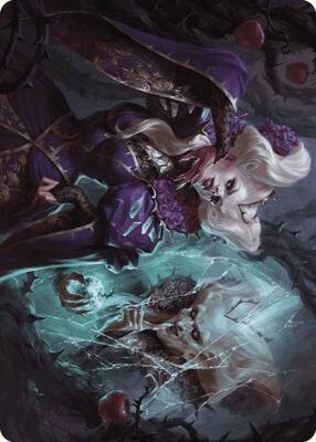 Magic: The Gathering - Art Series: Wilds of Eldraine - Conceited Witch Art Card - Normal - Anime Card Craze