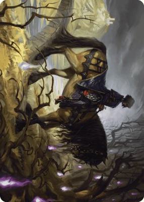 Magic: The Gathering - Art Series: Wilds of Eldraine - Rowan's Grim Search Art Card - Normal - Anime Card Craze
