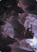 Magic: The Gathering - Art Series: Wilds of Eldraine - Gnawing Crescendo Art Card - Normal - Anime Card Craze