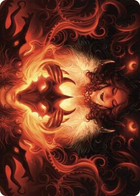 Magic: The Gathering - Art Series: Wilds of Eldraine - Witch's Mark Art Card - Normal - Anime Card Craze