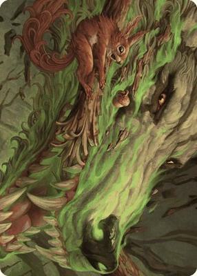 Magic: The Gathering - Art Series: Wilds of Eldraine - Leaping Ambush Art Card - Normal - Anime Card Craze