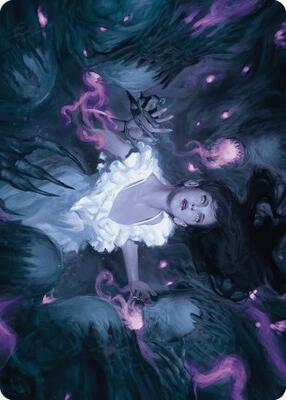 Magic: The Gathering - Art Series: Wilds of Eldraine - Neva, Stalked by Nightmares Art Card - Normal - Anime Card Craze
