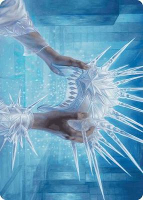 Magic: The Gathering - Art Series: Wilds of Eldraine - Hylda's Crown of Winter Art Card - Normal - Anime Card Craze