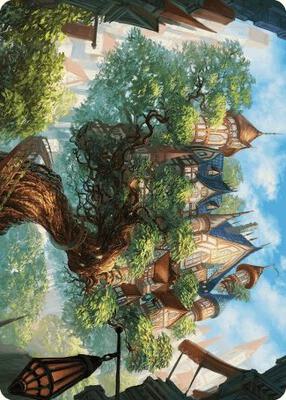Magic: The Gathering - Art Series: Wilds of Eldraine - Edgewall Inn Art Card - Normal - Anime Card Craze