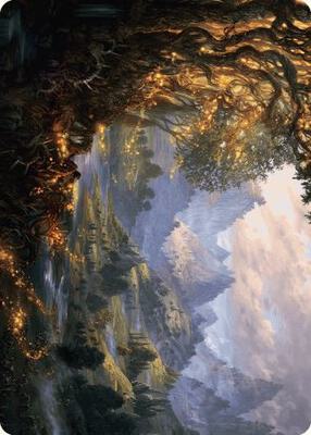 Magic: The Gathering - Art Series: Wilds of Eldraine - Evolving Wilds Art Card - Normal - Anime Card Craze