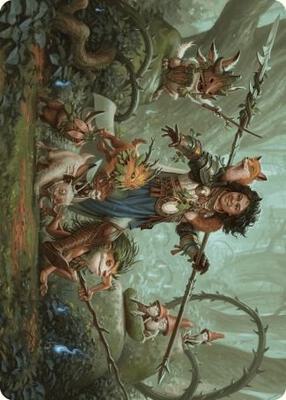 Magic: The Gathering - Art Series: Wilds of Eldraine - Ellivere of the Wild Court Art Card - Normal - Anime Card Craze